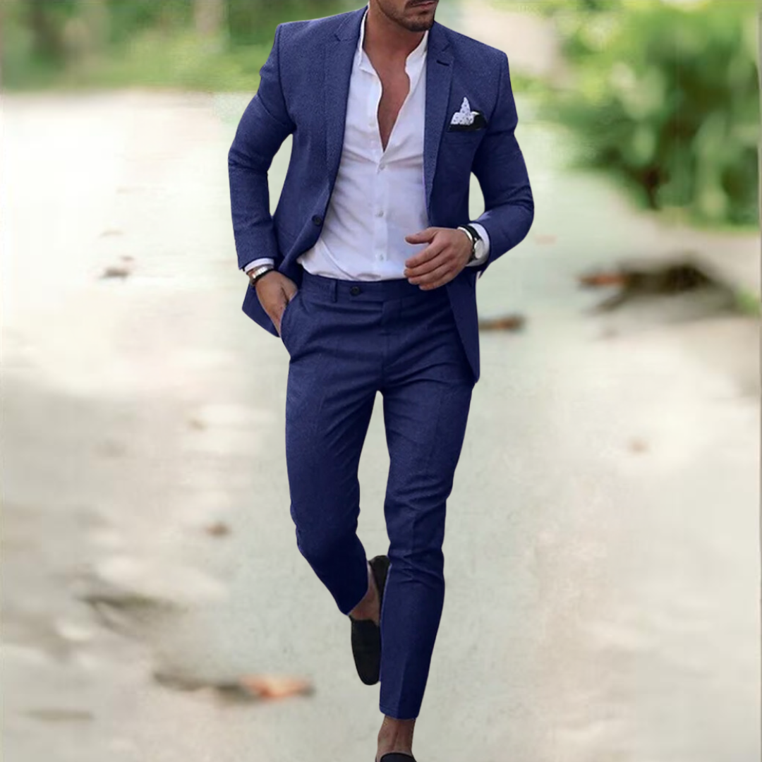 Simone - Traje elegante de hombre (chaqueta + pantalón)