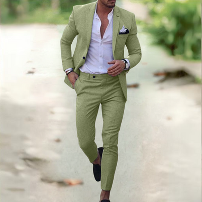 Simone - Traje elegante de hombre (chaqueta + pantalón)