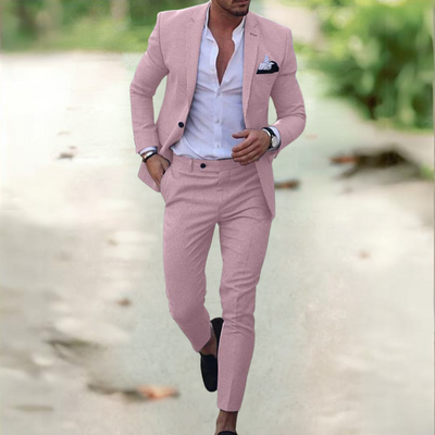 Simone - Traje elegante de hombre (chaqueta + pantalón)