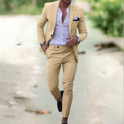 Simone - Traje elegante de hombre (chaqueta + pantalón)